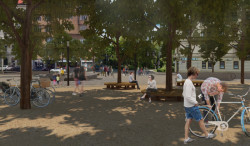 Revitalizace náměstí Jiřího z Poděbrad odstartuje do roku 2023