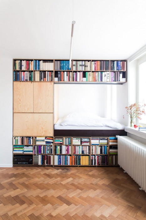 BY architects, Byt pro spisovatele - foto