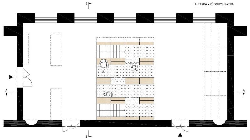 Knihovna pro gymnázium Třeboň, Ateliér 111 architekti