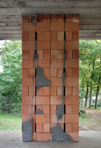 Podium pile pavilion, 2017, Horst, Belgie, Architecten de Vylder Vinck Taillieu