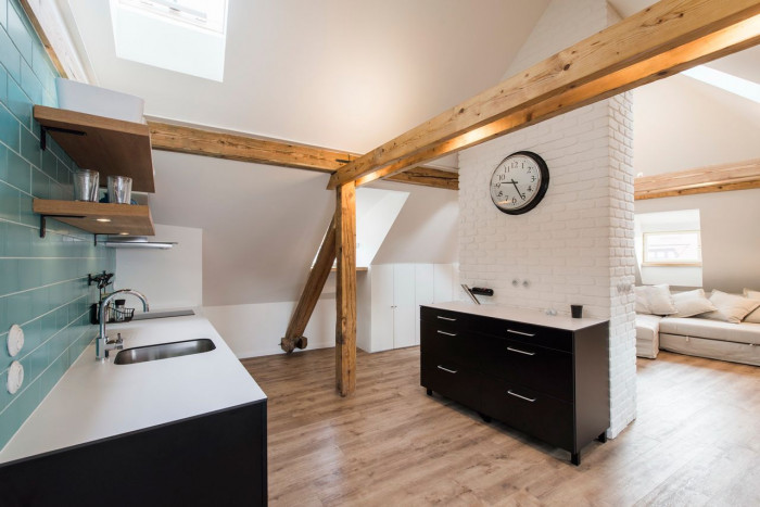 Mio architects, Malostranské půdní apartmá – foto