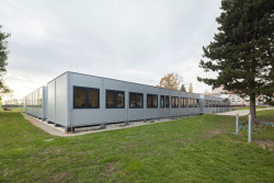 Modulární budova v Prušánkách od KOMA MODULAR.