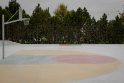 Zrenovované hřiště v Bratislavě od U/U Studia