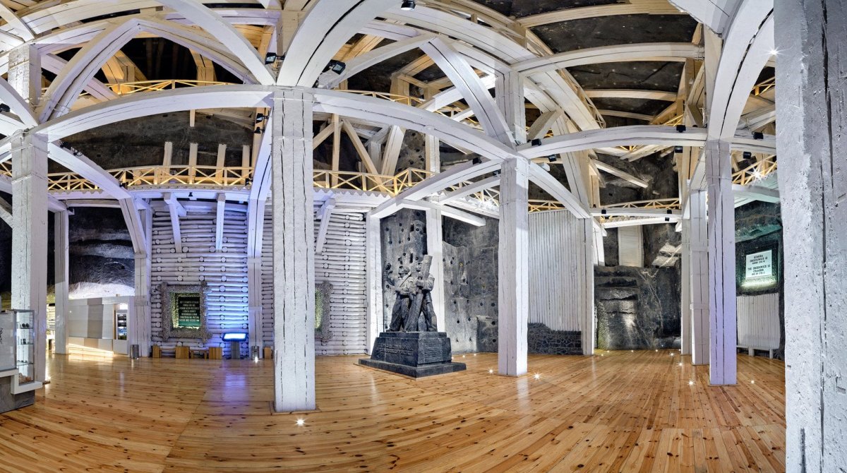 Podzemní prostory solného dolu Wieliczka