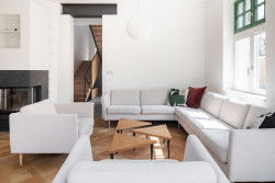 Přestavba prvorepublikové vily v Brně podle návrhu studia AEIOU