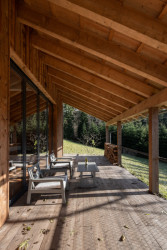 Pařezová chaloupka v Orlických horách od molo architekti