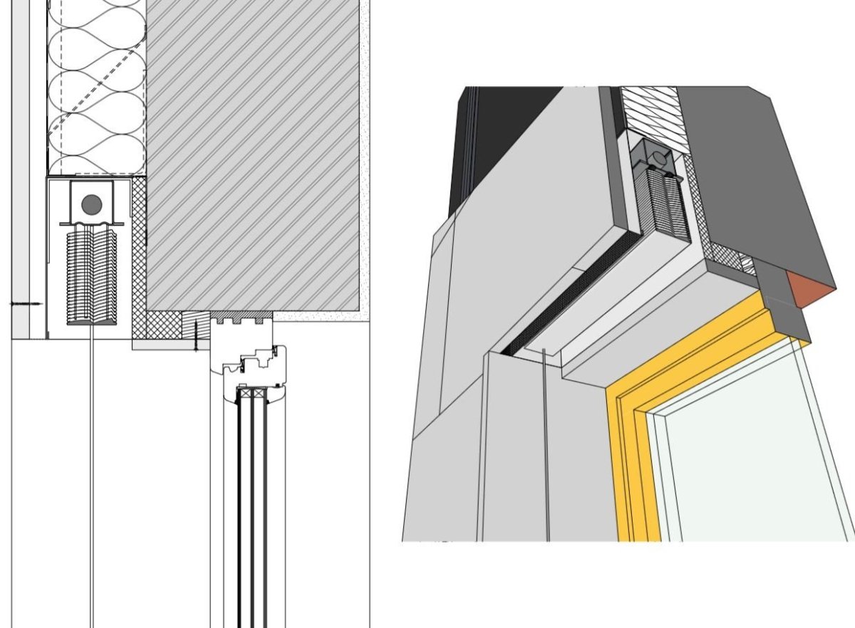 3D/BIM detail ve srovnání s 2D detailem.
