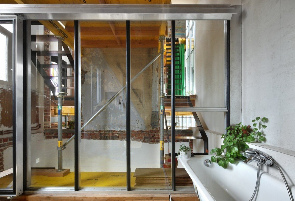 Rodinný dům Rot Ellen Berg v Braives, architecten de vylder vinck taillieu, 2011, kontakt nového a starého