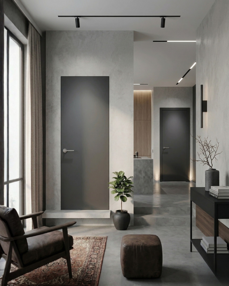 Zásadní inovací systému Softmatt je jeho absolutní univerzálnost, jelikož jej lze aplikovat na kompletní spektrum materiálů z nabídky DOORNITE.