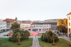 2021 architekti navrhli hravé veřejné prostranství pro severočeské město Červený Kostelec