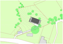 Tajmova vila, situace, ov-a
