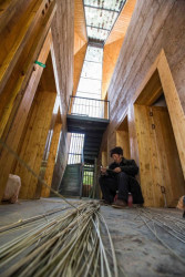 Rekonstrukce zemětřesením zničené čínské vesnice Guangming