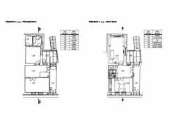 Rekonstrukce rodinného domu Chotutice, 2xpa, půdorys 2NP