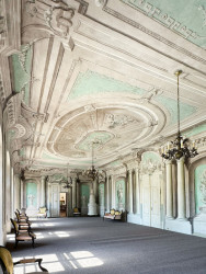 Restaurování nástěnných maleb v hlavním sále zámku Zdislavice - Cena Restaurování památky