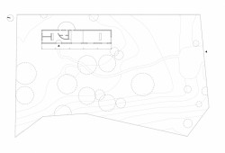 Chata na švédském venkově, Norell/Rodhe, situace