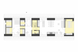 ov-a, Dům u Železného Brodu, půdorys 1. NP – foto