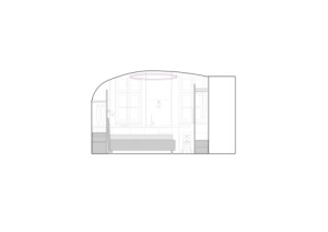 Pohled (Rekonstrukce miniapartmánu; ateliér Tunicate)