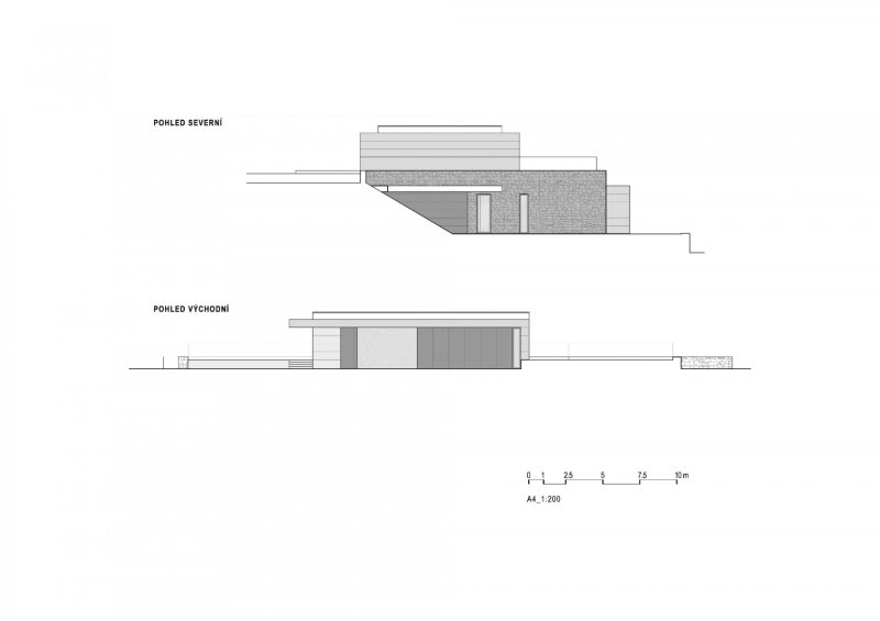 Vila Vlastibořice, SIAL architekti a inženýři / Michal Hušek, Magda Sobotková, pohledy