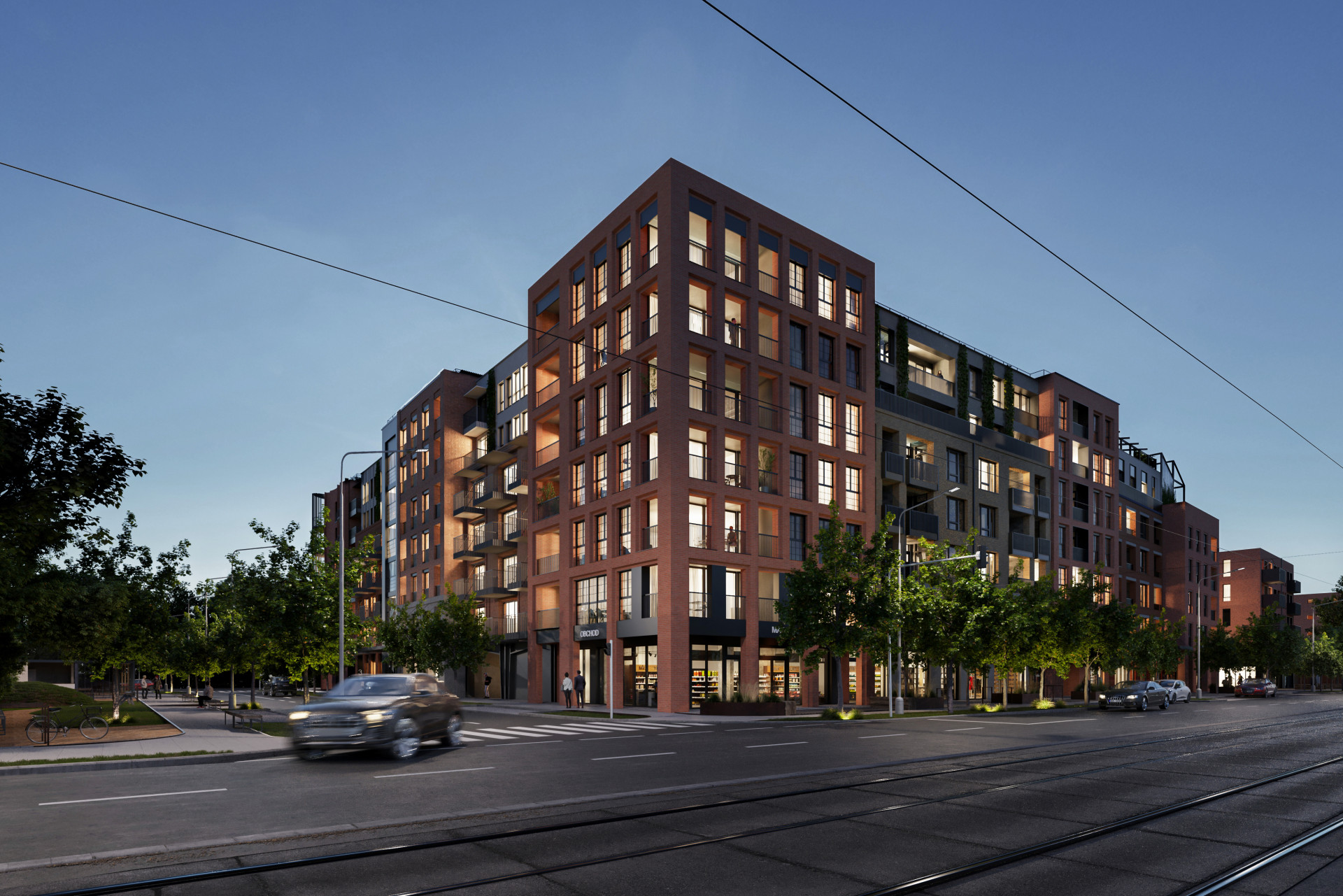 Studio Black’N Arch stojí za návrhem nové rezidenční čtvrti na ploše bývalého areálu Lihovaru.