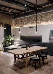 Interiér bytu v Kyjevě od architektonického studia balbek bureau