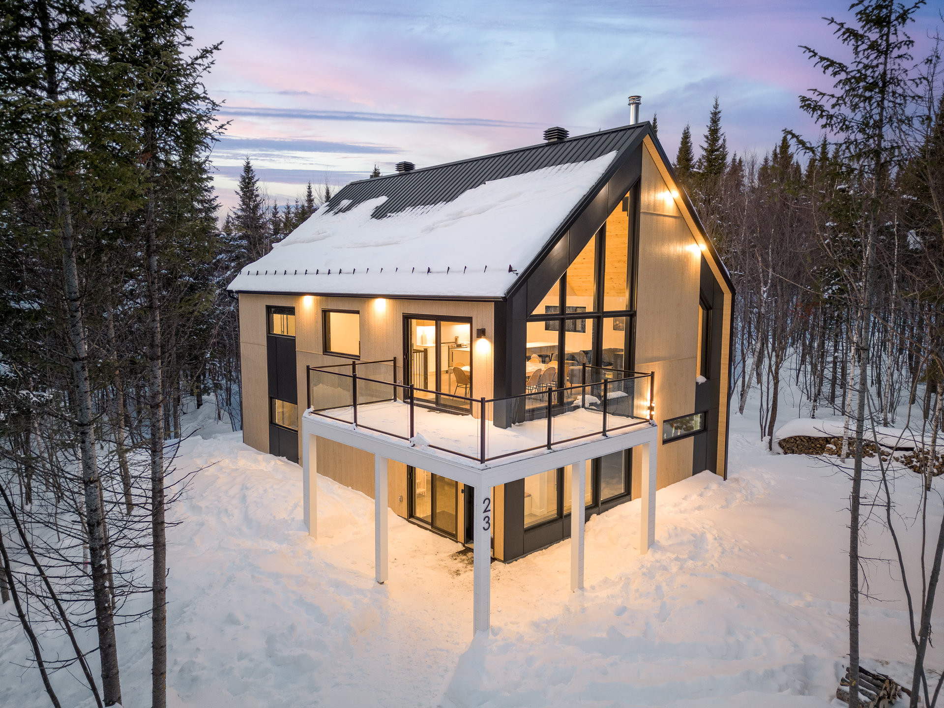 Dřevovláknitý kanadský fasádní obklad CanExel od CHYTRÉ FASÁDY