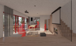 Český soběstačný dům 2019 - 1. místo, vizualizace, Jiří Petrželka.