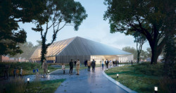 Architektonickou soutěž na novou sportovní halu v Žatci vyhráli španělští architekti