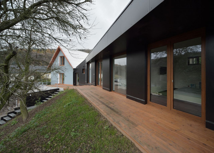 3+1 architekti, Přístavba rodinného domu v Bořislavi – foto