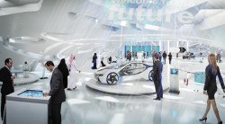 Muzeum budoucnosti v Dubaji - vizualizace