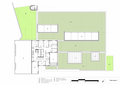 STUDIO GARDONI architectures, Fire and Rescue Centre, Chamonix, půdorys 3. NP – foto