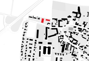 Polyfunkční dům Slivenec, schwarzplan, BOD ARCHITEKTI
