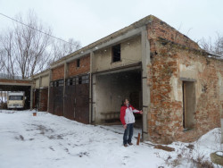PROKŠ PŘIKRYL ARCHITEKTI, Zázemí biotopu v Honěticích u Kroměříže, původní stav – foto