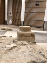 Zdivo z 12. stoleteí v OC Palladium