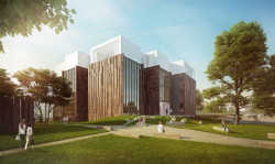 Projektil architekti, Jihočeská vědecká knihovna, 3. místo, vizualizace