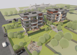 ARCHCON atelier, Pasivní bytové domy na Bílé Hoře - vizualizace