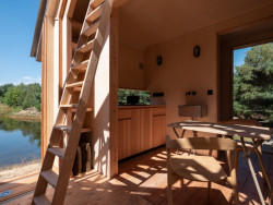 Demontovatelná chatka ANNA od nizozemského studia Caspar Schols