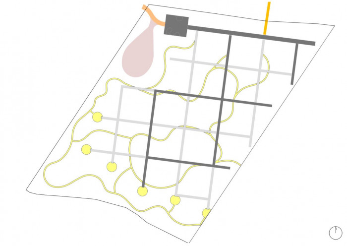 Městský hřbitov Prešov - Šváby, 1. fáze vývoje, STOA architekti