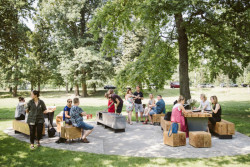 Pilotní projekt piknikových míst v pražské Stromovce, Land 05 / Martina Forejtová