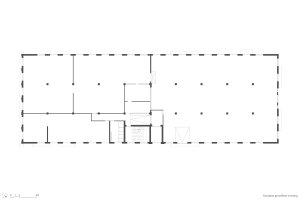 De Lakfabriek, původní půdorys 1.np, Wenink Holtkamp Architecten