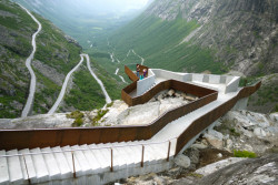 Návštěvnické centrum a výhlídky Trollstigen, 2004-2012, Reiulf Ramstad Arkitekter