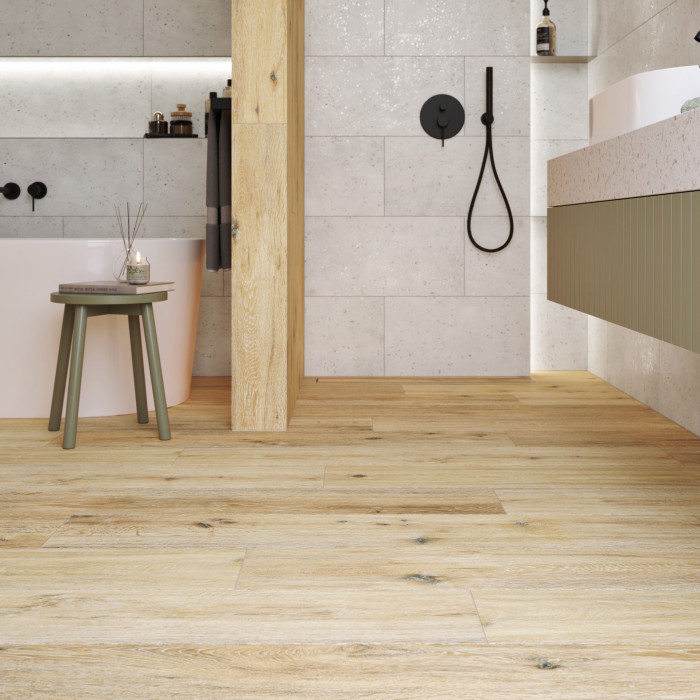 Keramická dlažba PINO v odstínu bloom a smoothie od značky RAKO