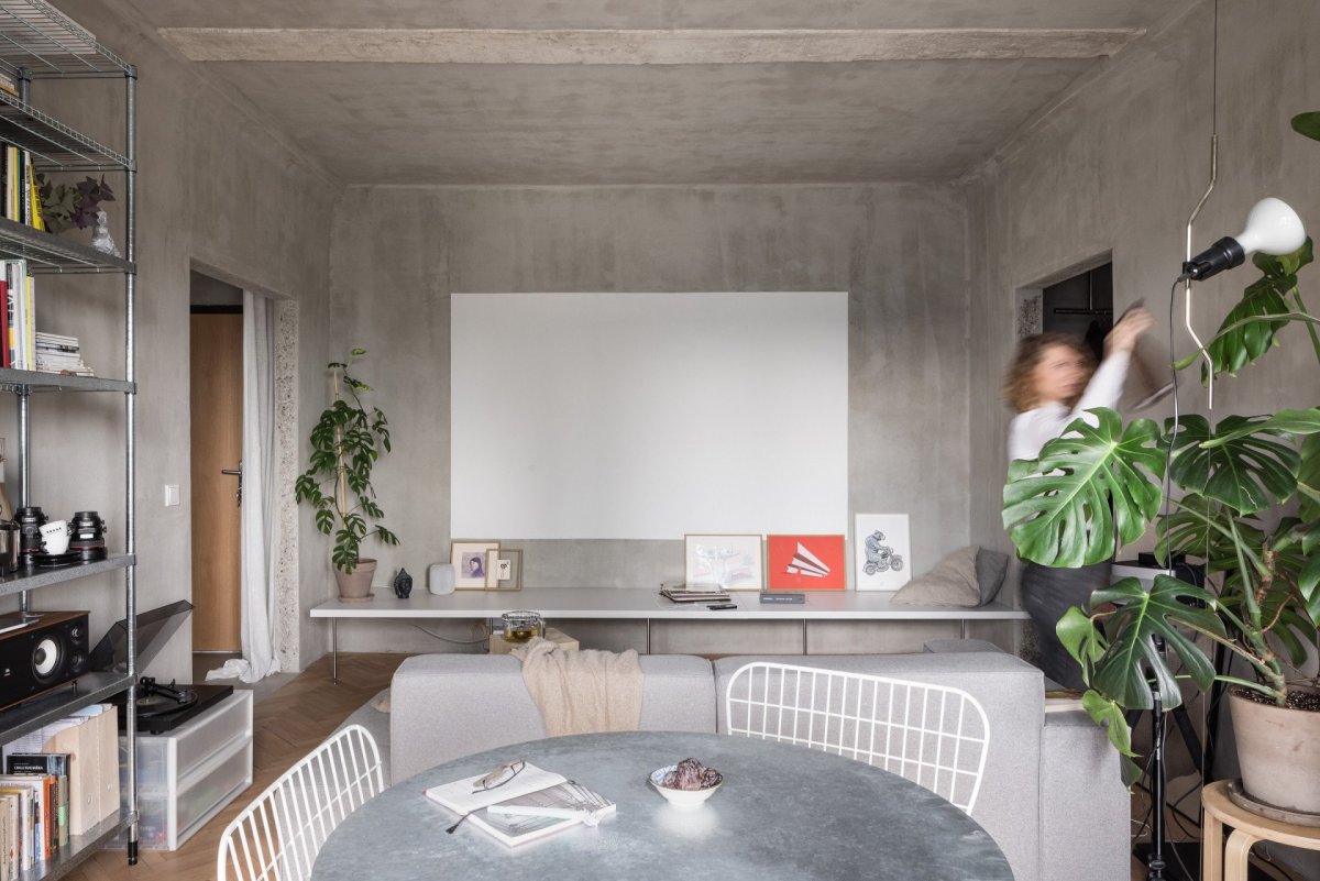 Přestavba panelákového bytu od architektů Kilo a Honč