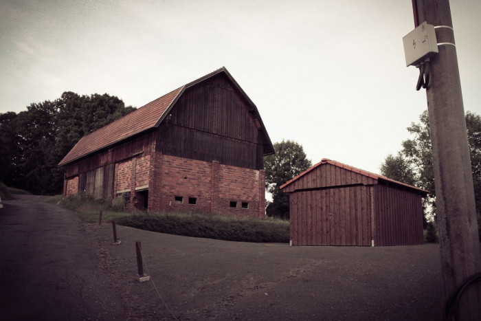 Studio Raketoplán, Stodola Benešov, původní stav – foto