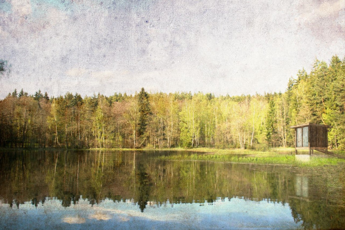 Vu Dinh Quang, Daniela Míková a Ondřej Novák, Malá architektura pro Velký rybník, sauna v Komoře - foto