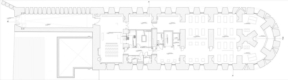 BBGK Architekci, muzeum tragédie v Katyni, výkres