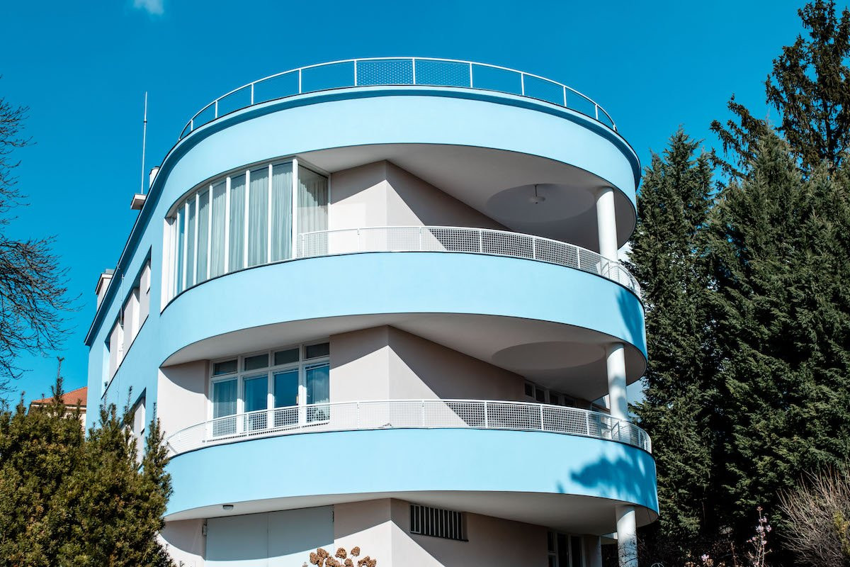 Funkcionalismus: Baldizzi byt a Tesařova vila