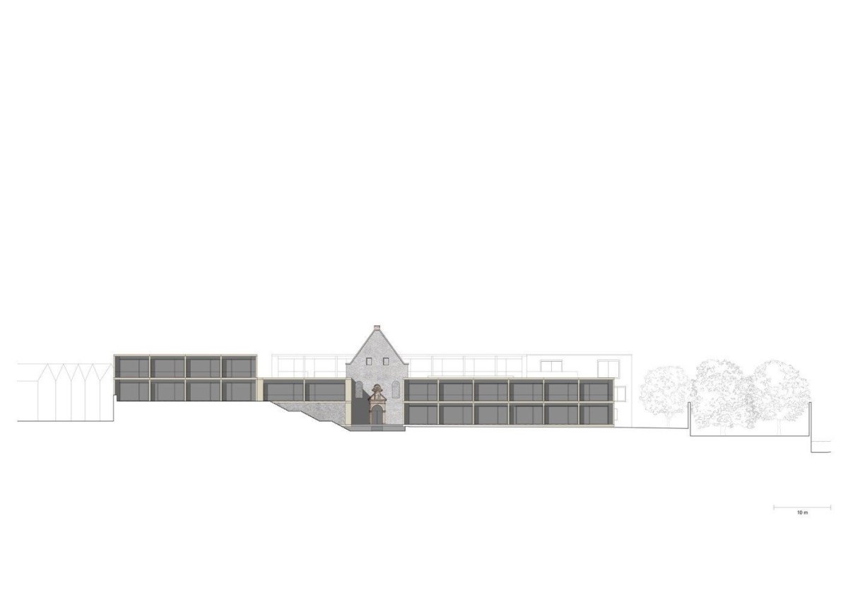 Jacoby Studios Headquarters, pohled, David Chipperfield Architects