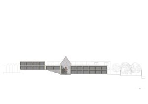 Jacoby Studios Headquarters, pohled, David Chipperfield Architects