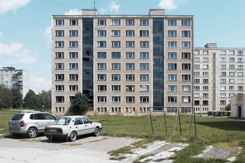 gutgut, Panelák v Rimavskej Sobote, původní stav - foto