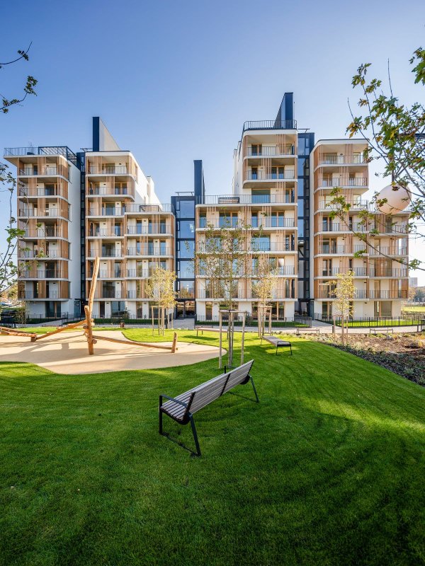 Bytový dům N!DO v Bratislavě, Grido architekti